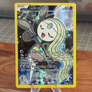 Meloetta XY120 2016 Black Star Promo Holo Full Art